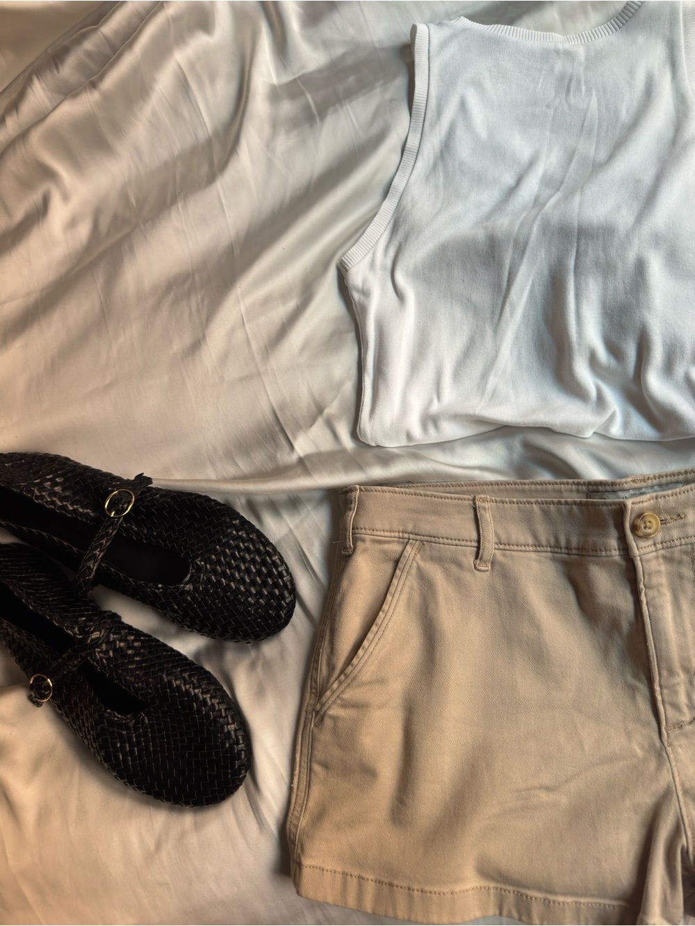 Abercrombie & Fitch Khaki Summer Shorts